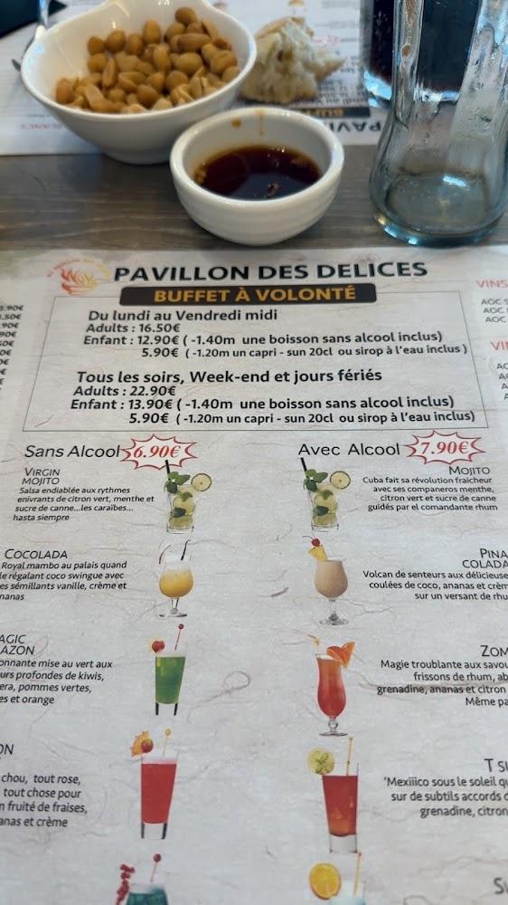 Au Pavillon des Delices - Menu Image 2
